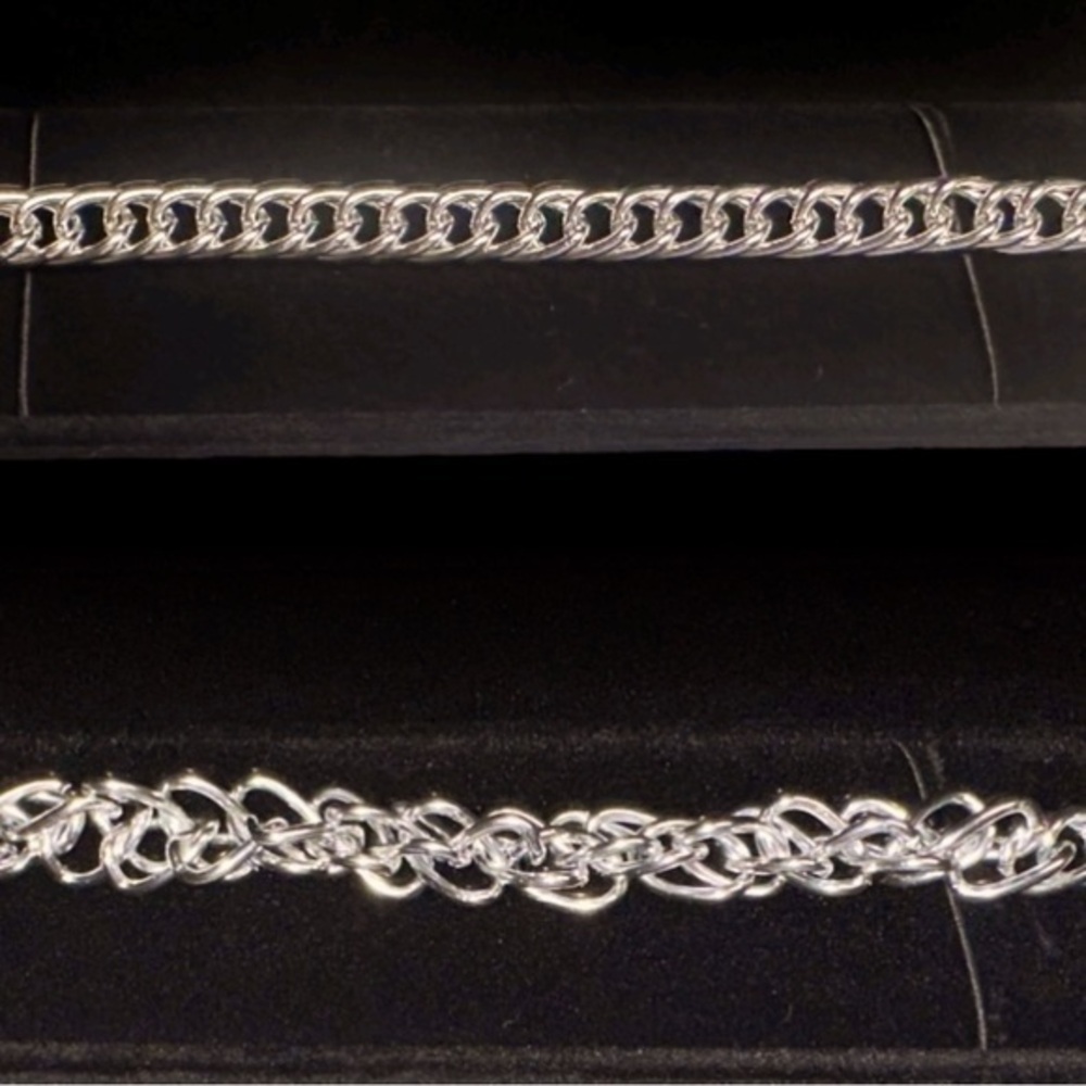BRACELET HALF PERSIAN WEAVE persian chainmail chainmaille titanium new